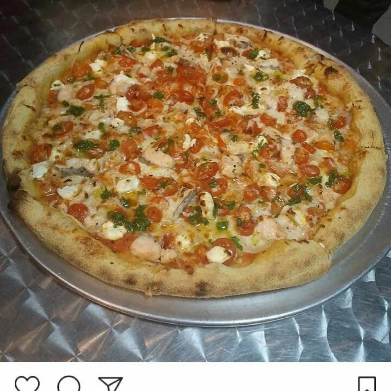 Pizza de Salmón