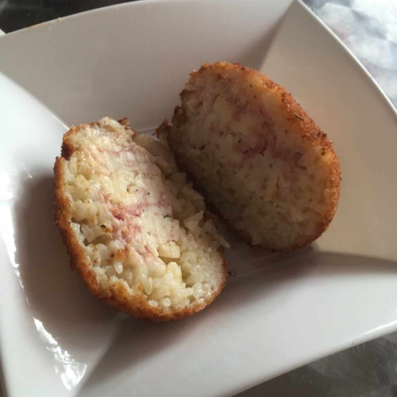 arancini de jamon con queso