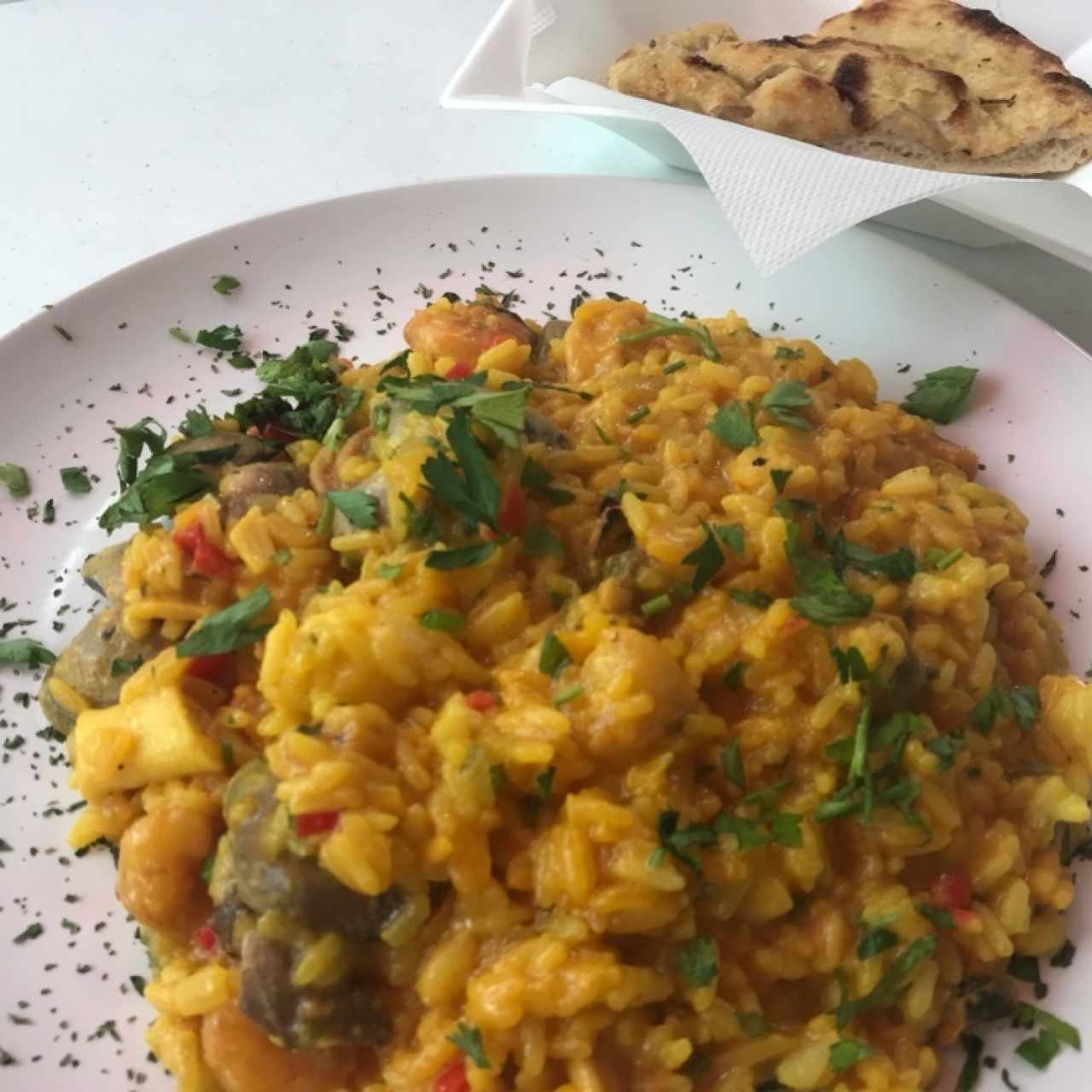 risotto de mariscos 