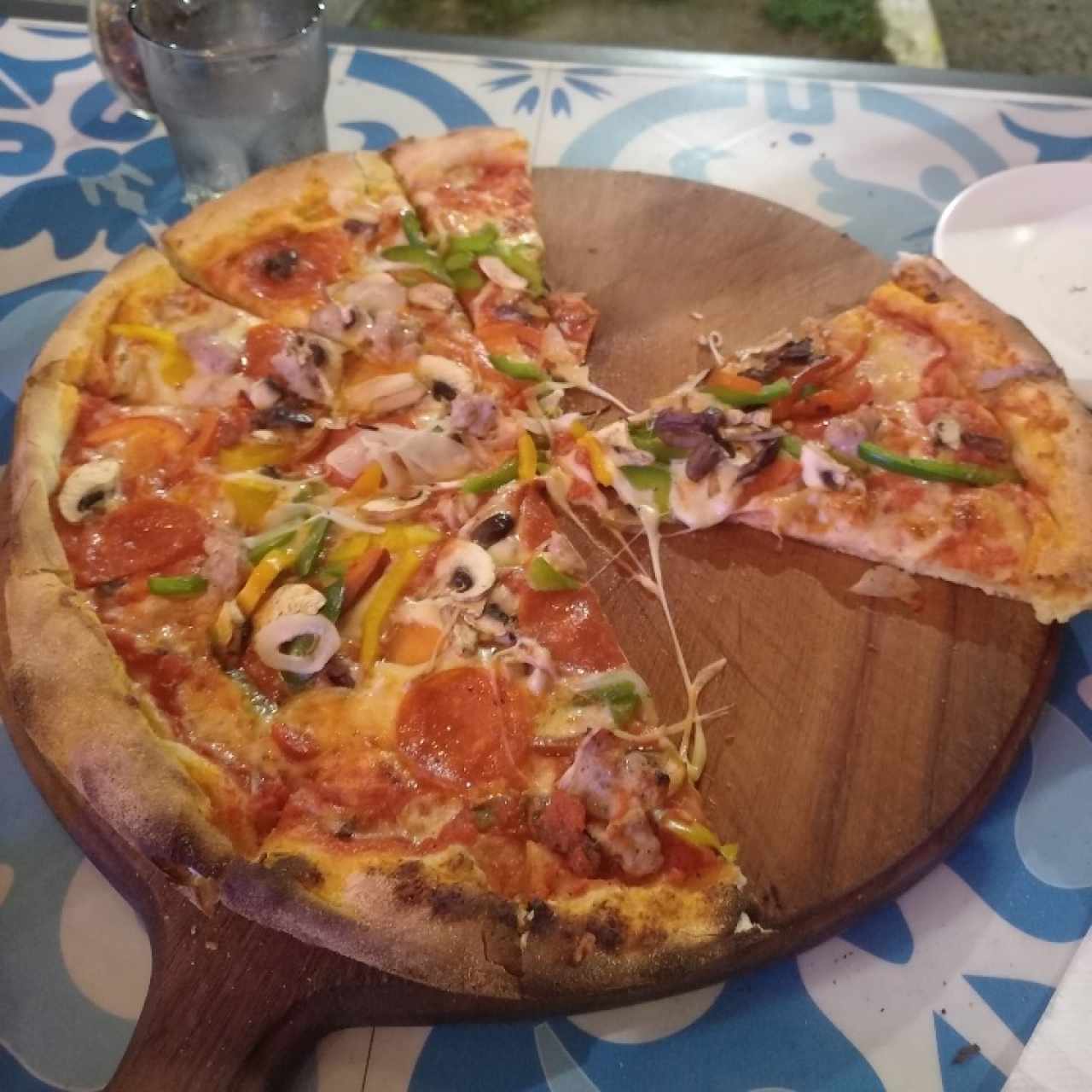 Pizzas Rojas - Combinación