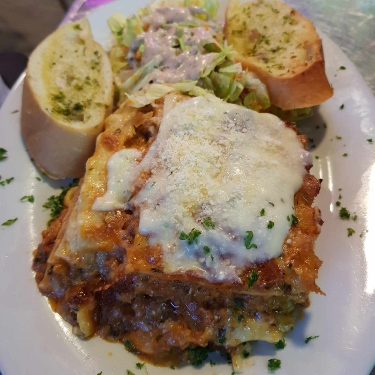 Lasagna de carne