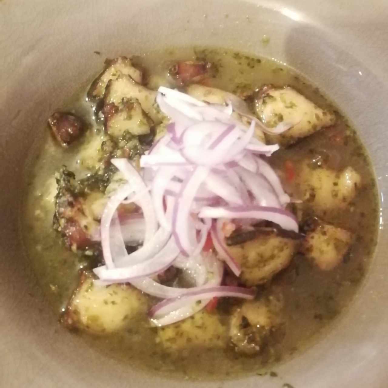 Ceviche de pulpo