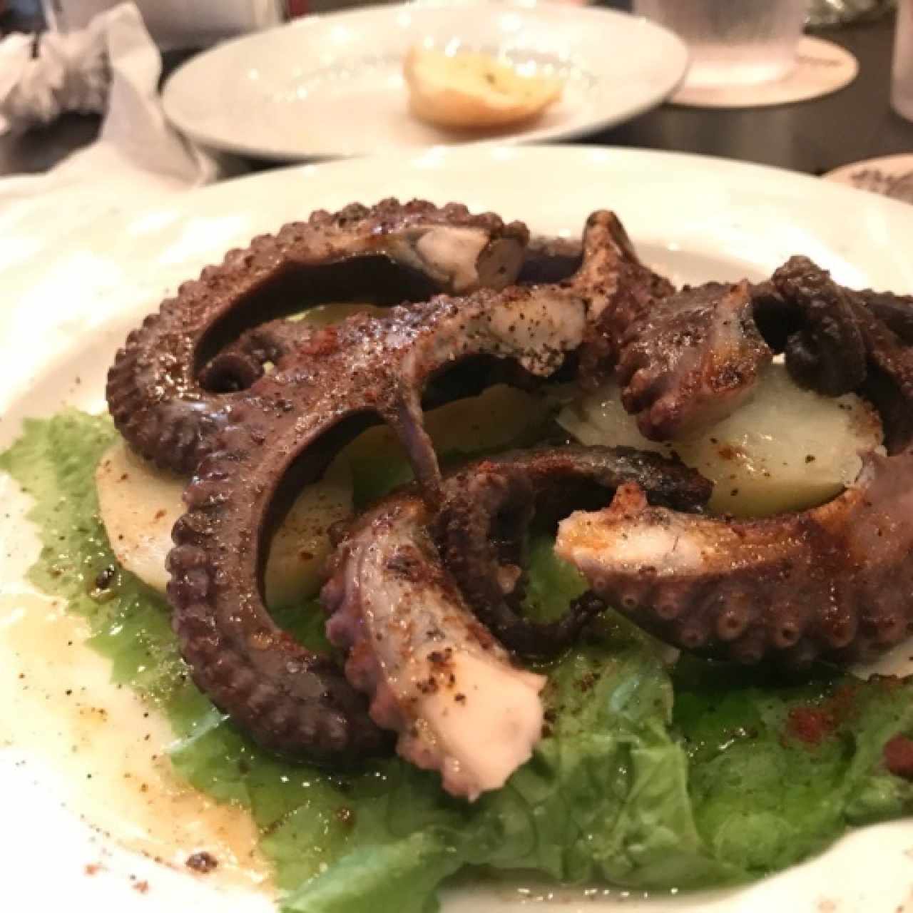 pulpo a la gallega. 