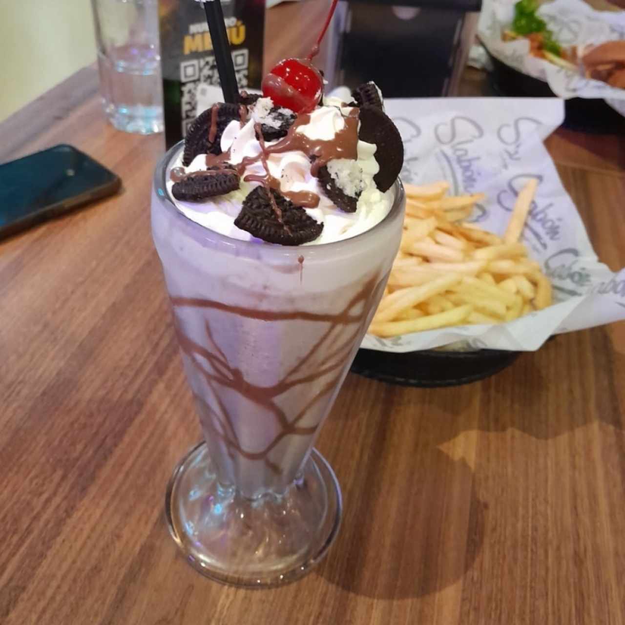 batido de oreo