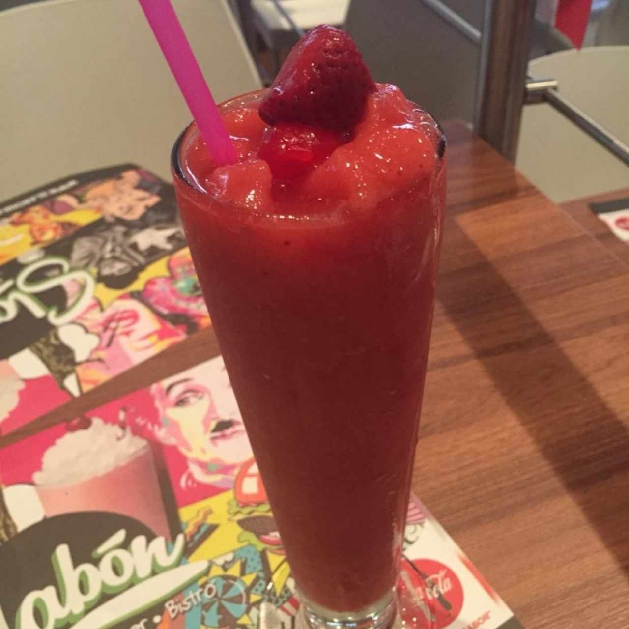 smoothie de fresa