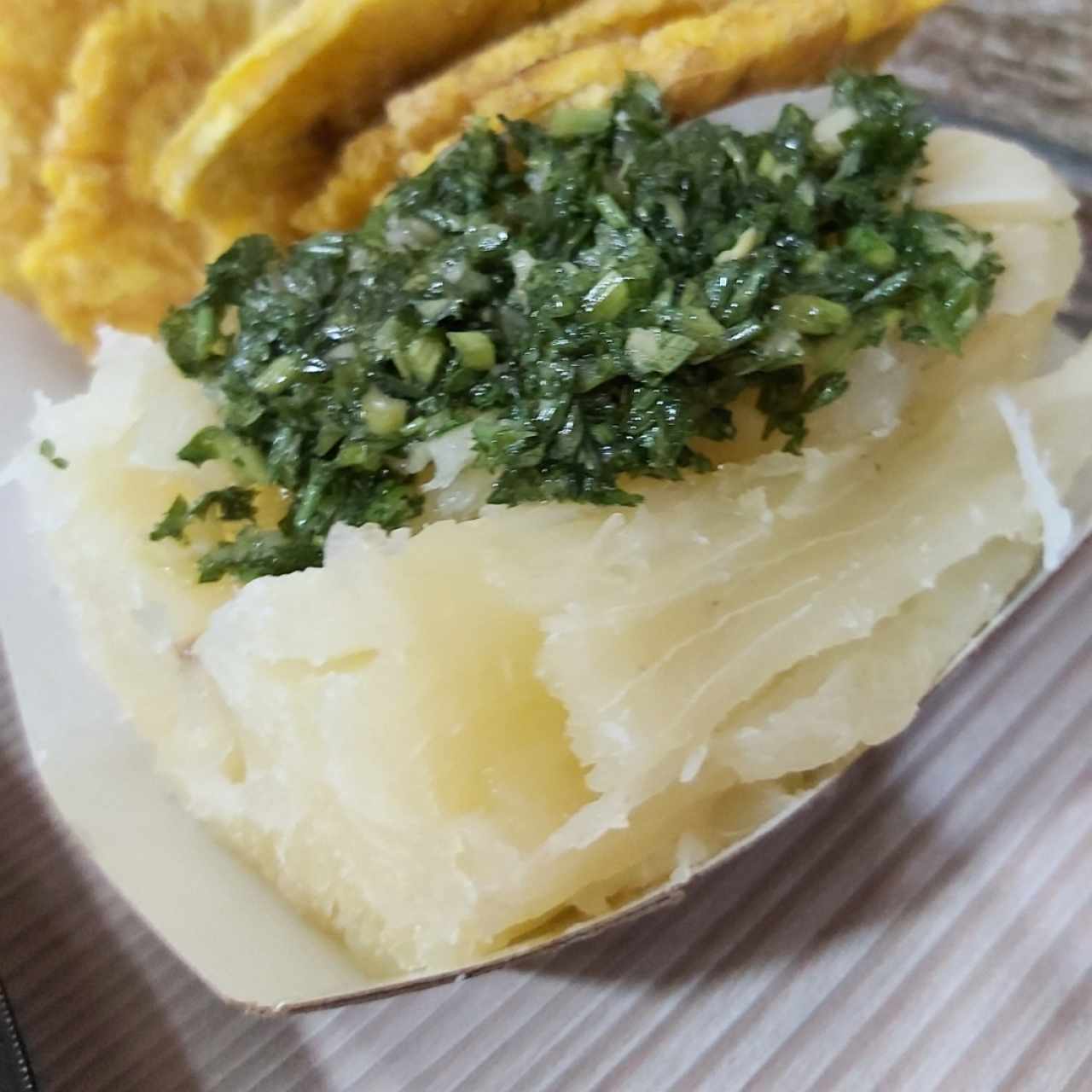 Yuca al Mojo