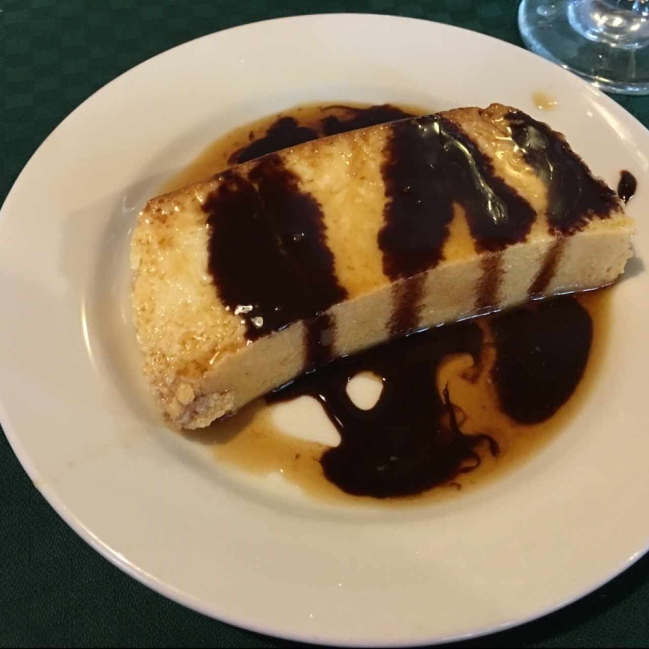 Flan de la casa