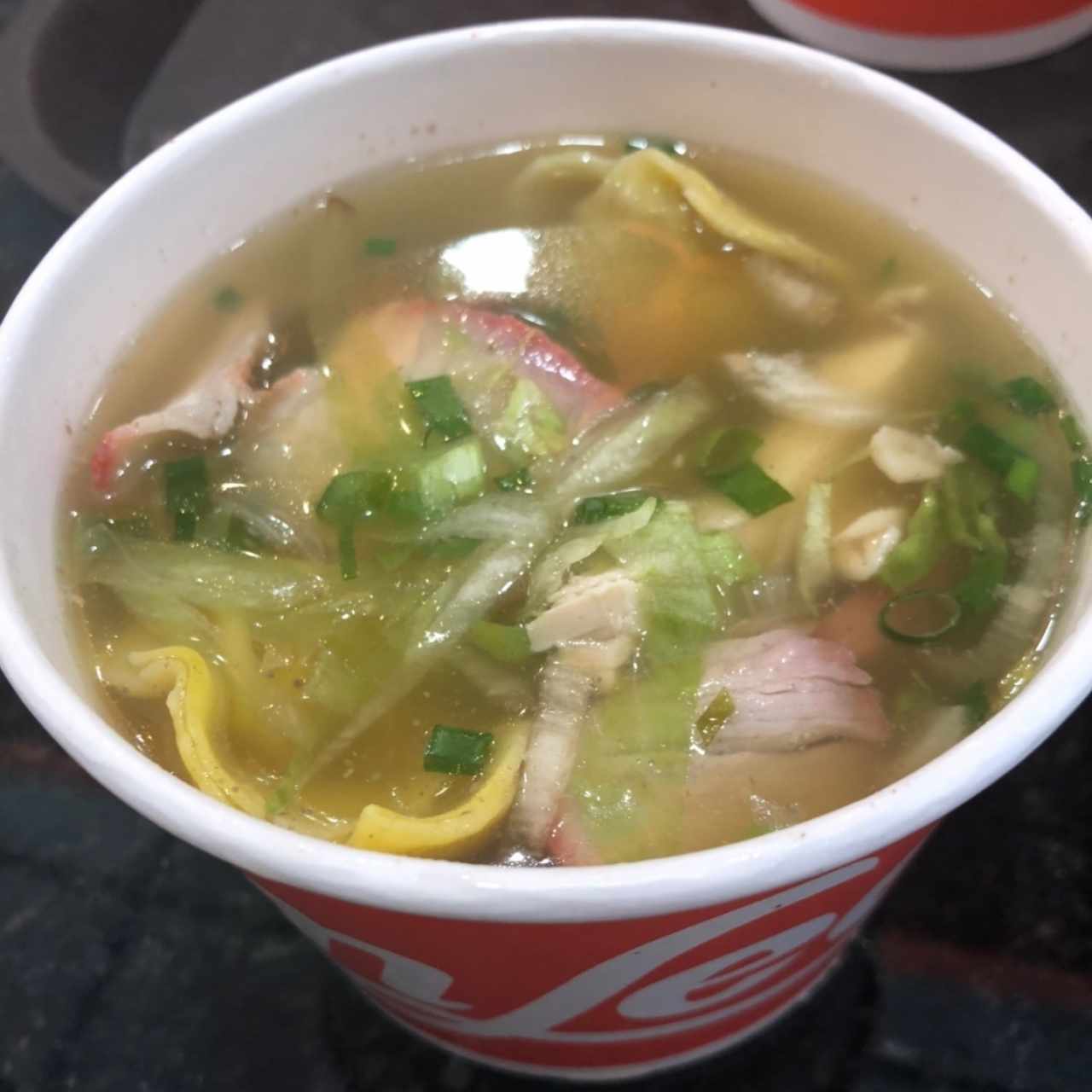 sopa de wanton