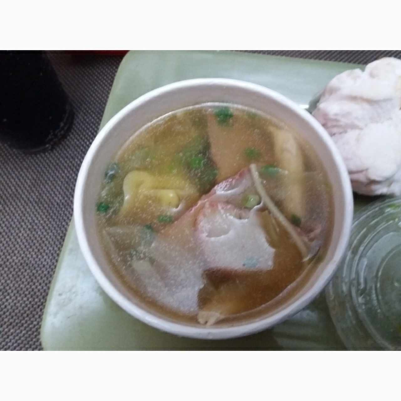 sopa de wanton