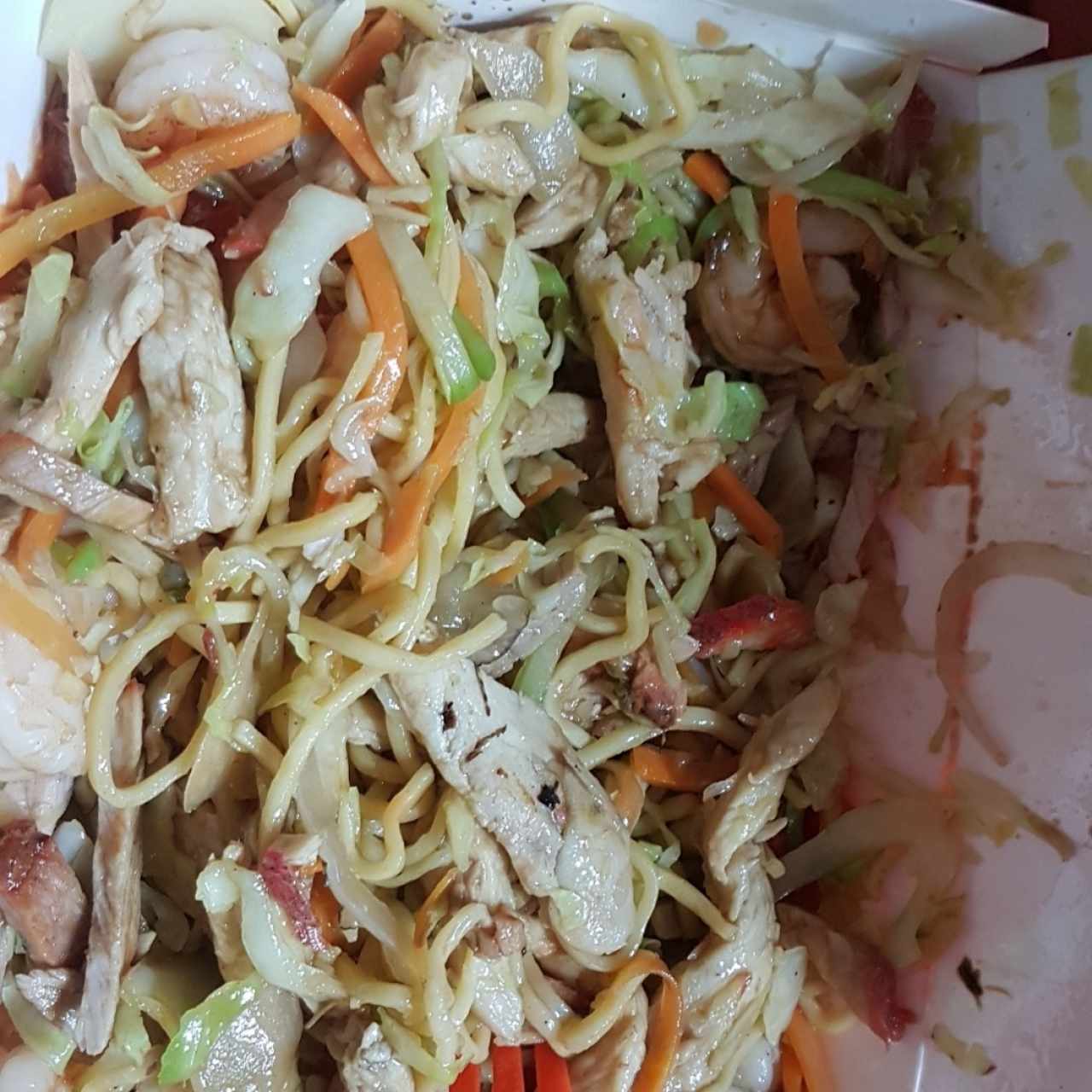 Chowmein de combinación