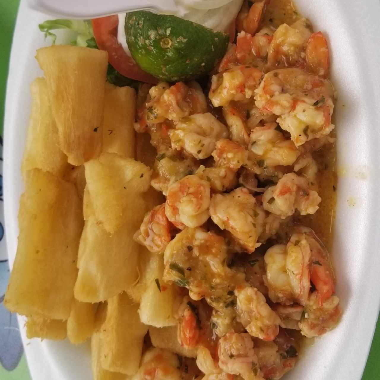 camarones al ajillo