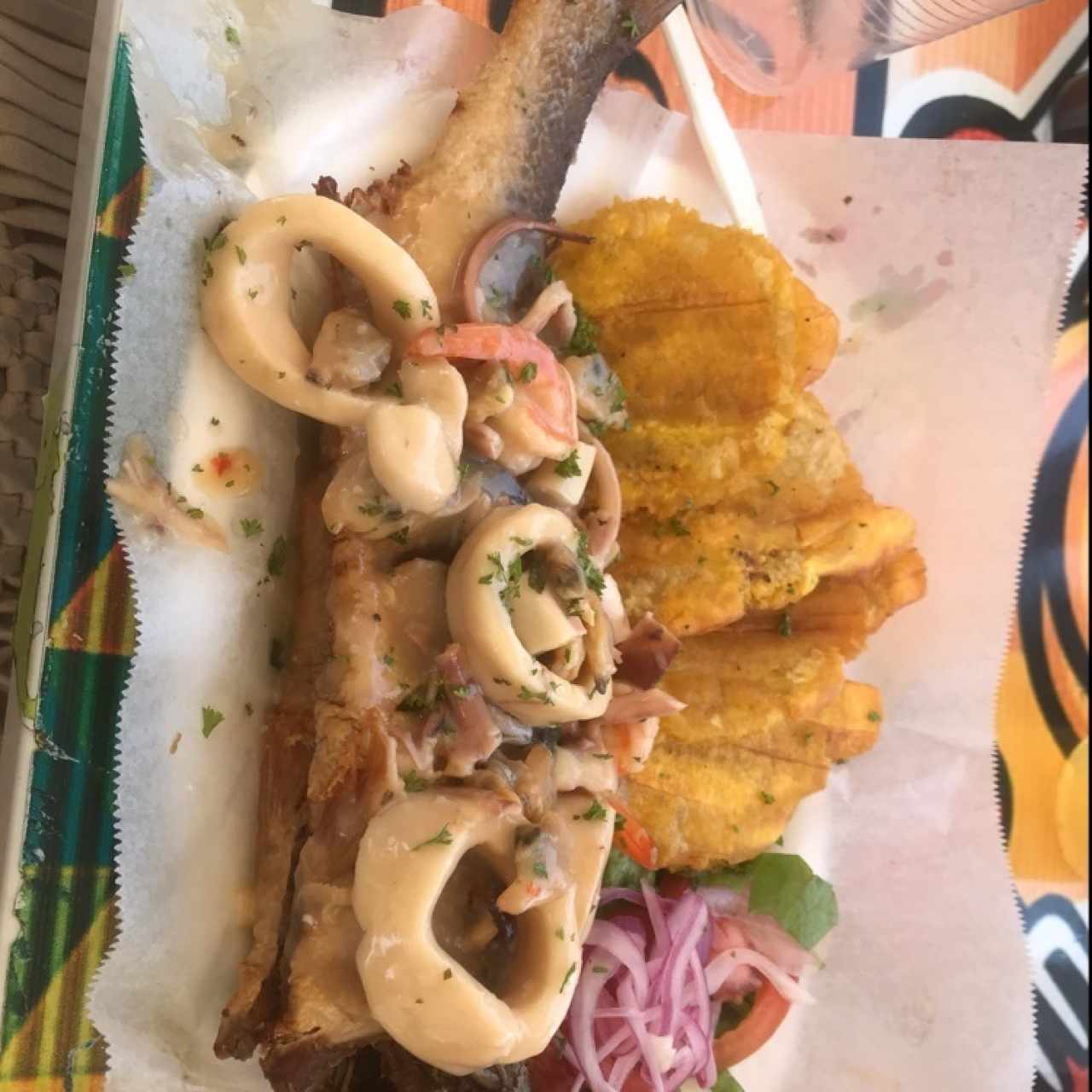 Pescado a la macho