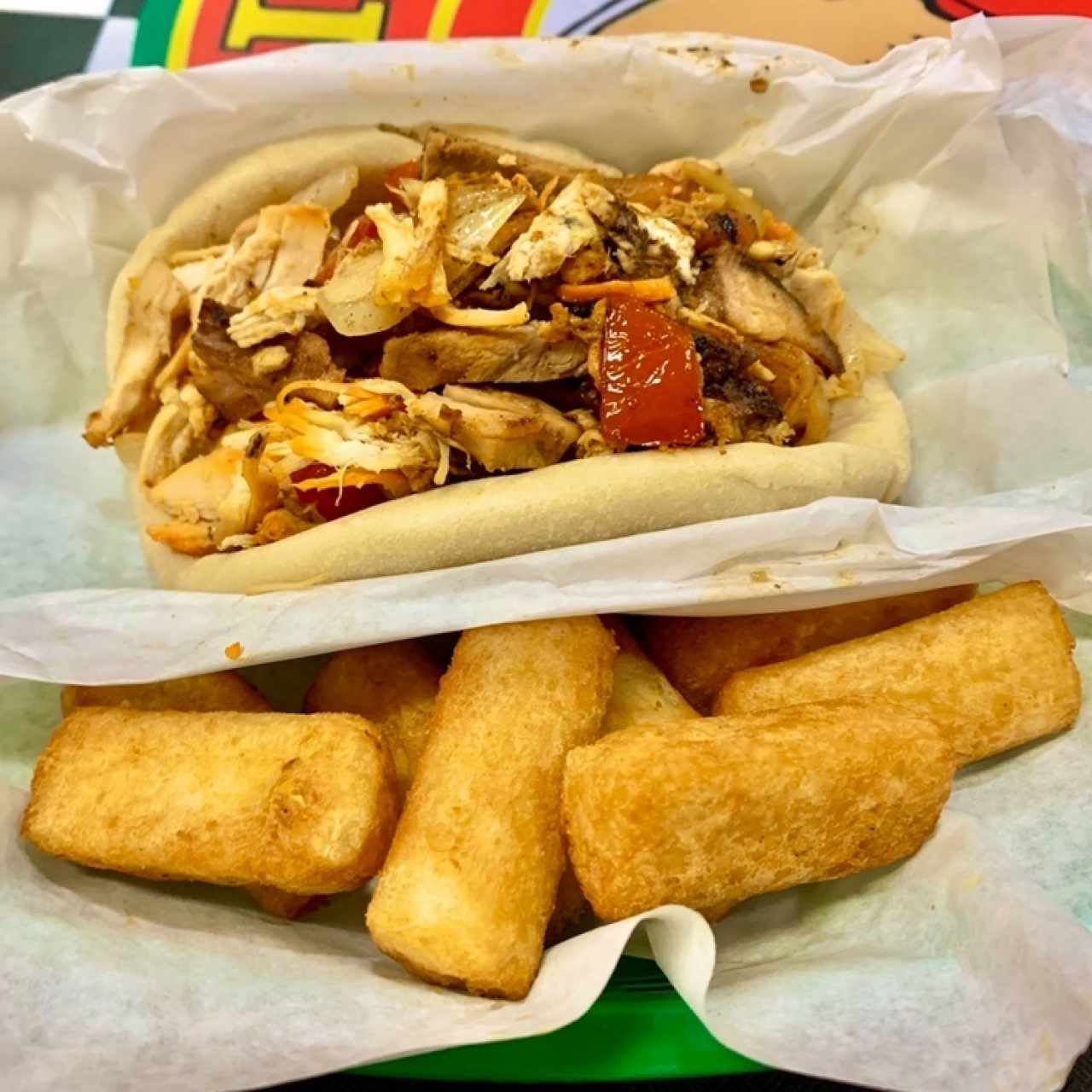 Pita de Combinación con yuca