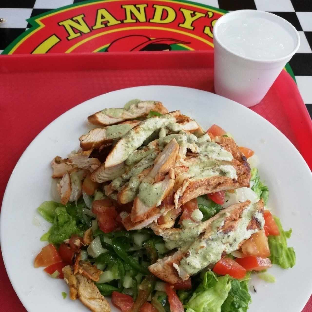 ensalada Nandys con pechuga