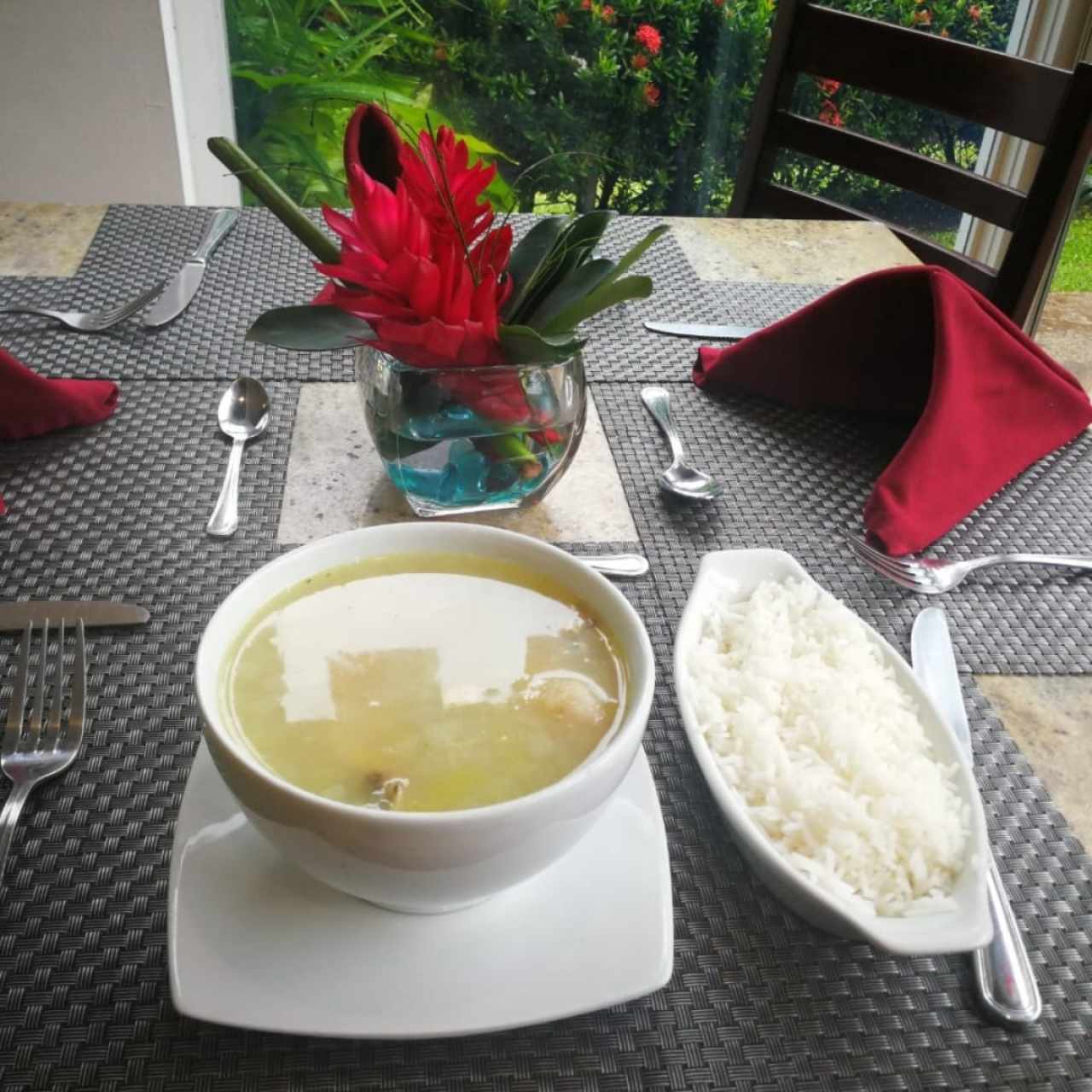 Sancocho con arroz