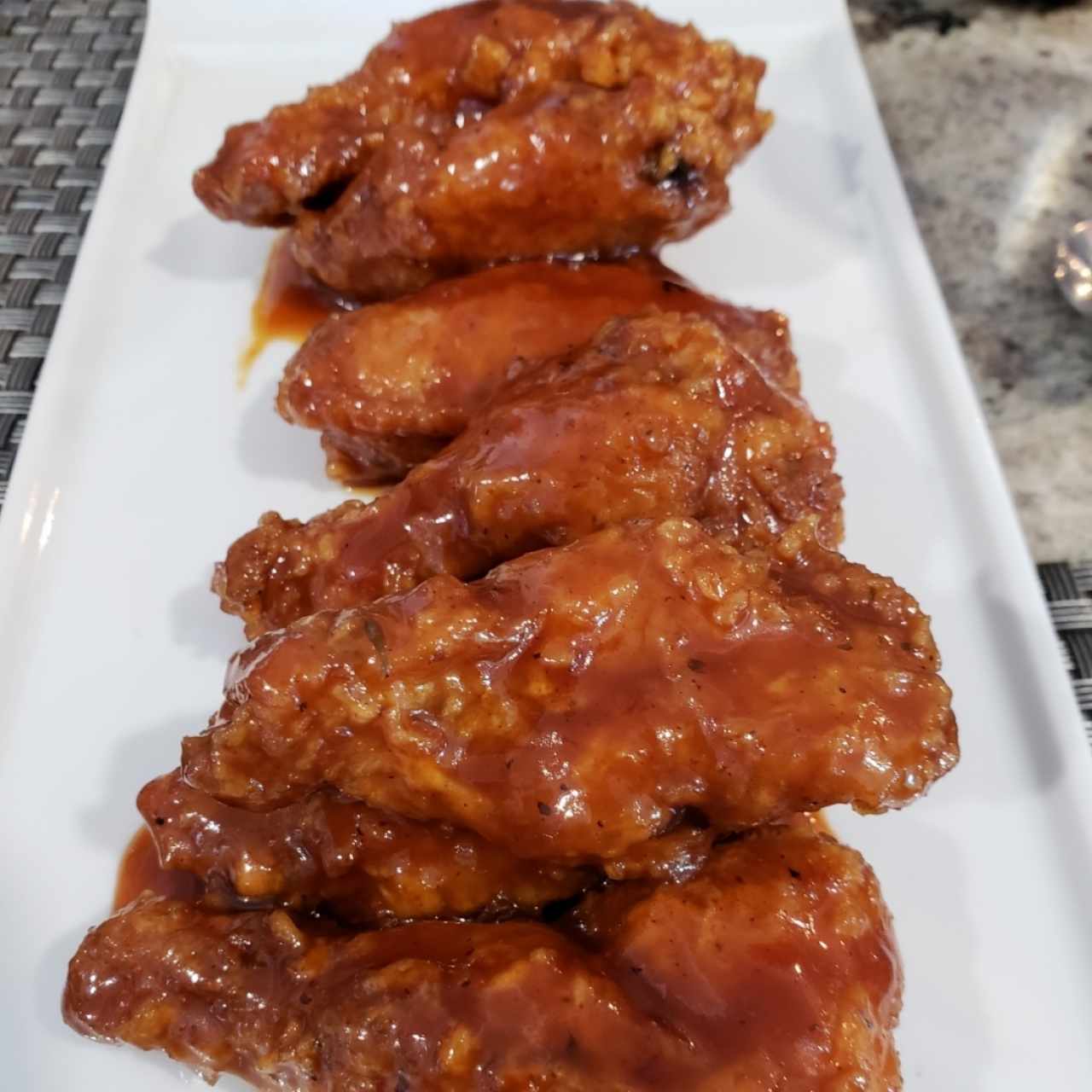 CaneHoney BBQ wings 