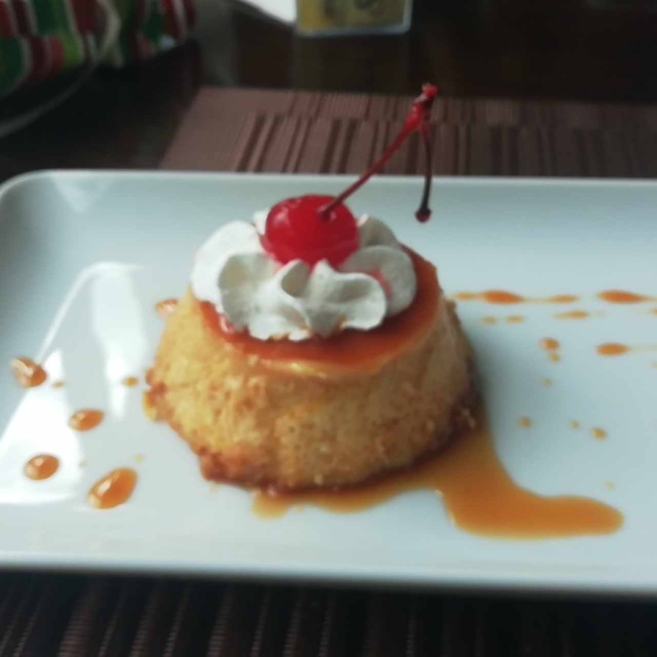 Flan de la casa