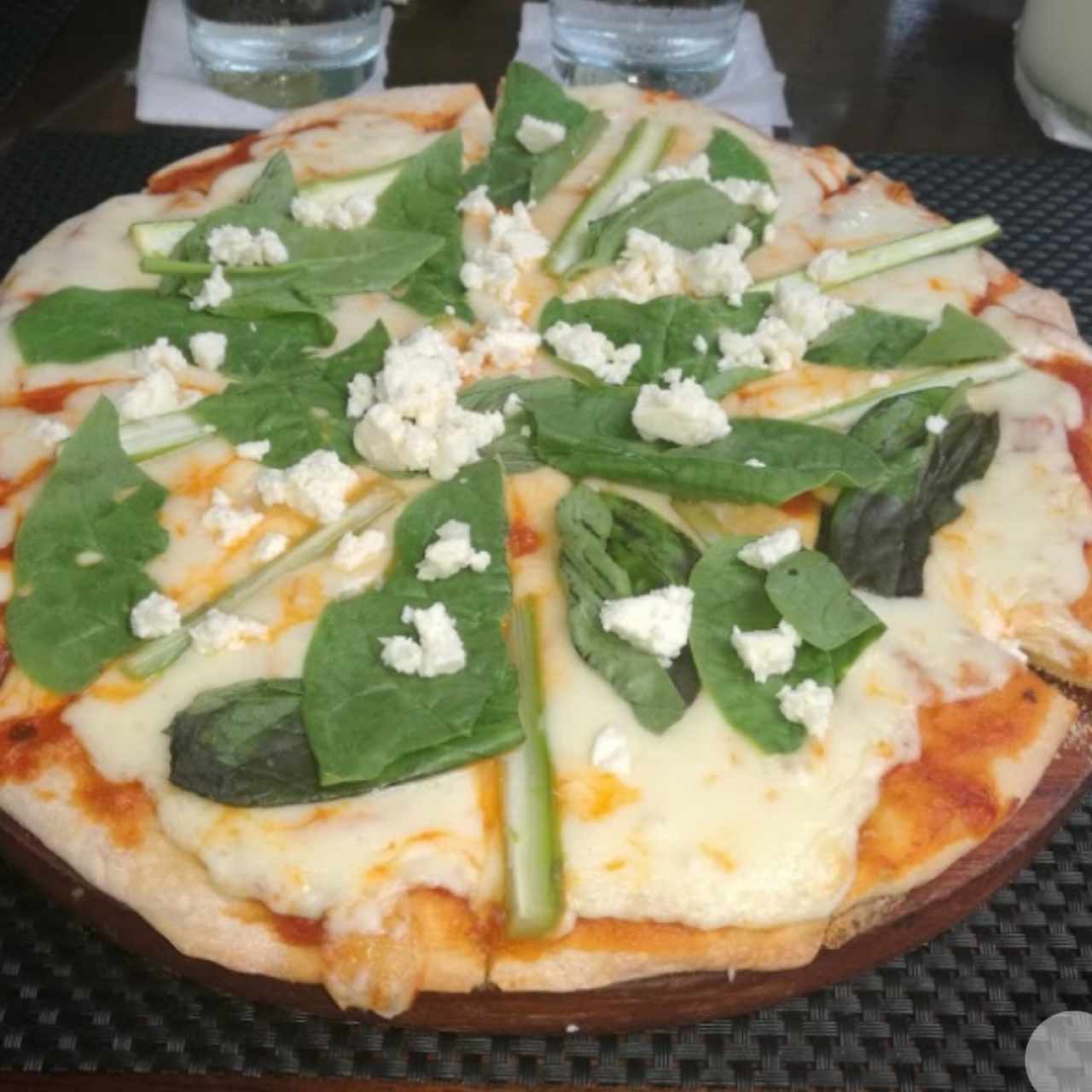 Pizza del huerto