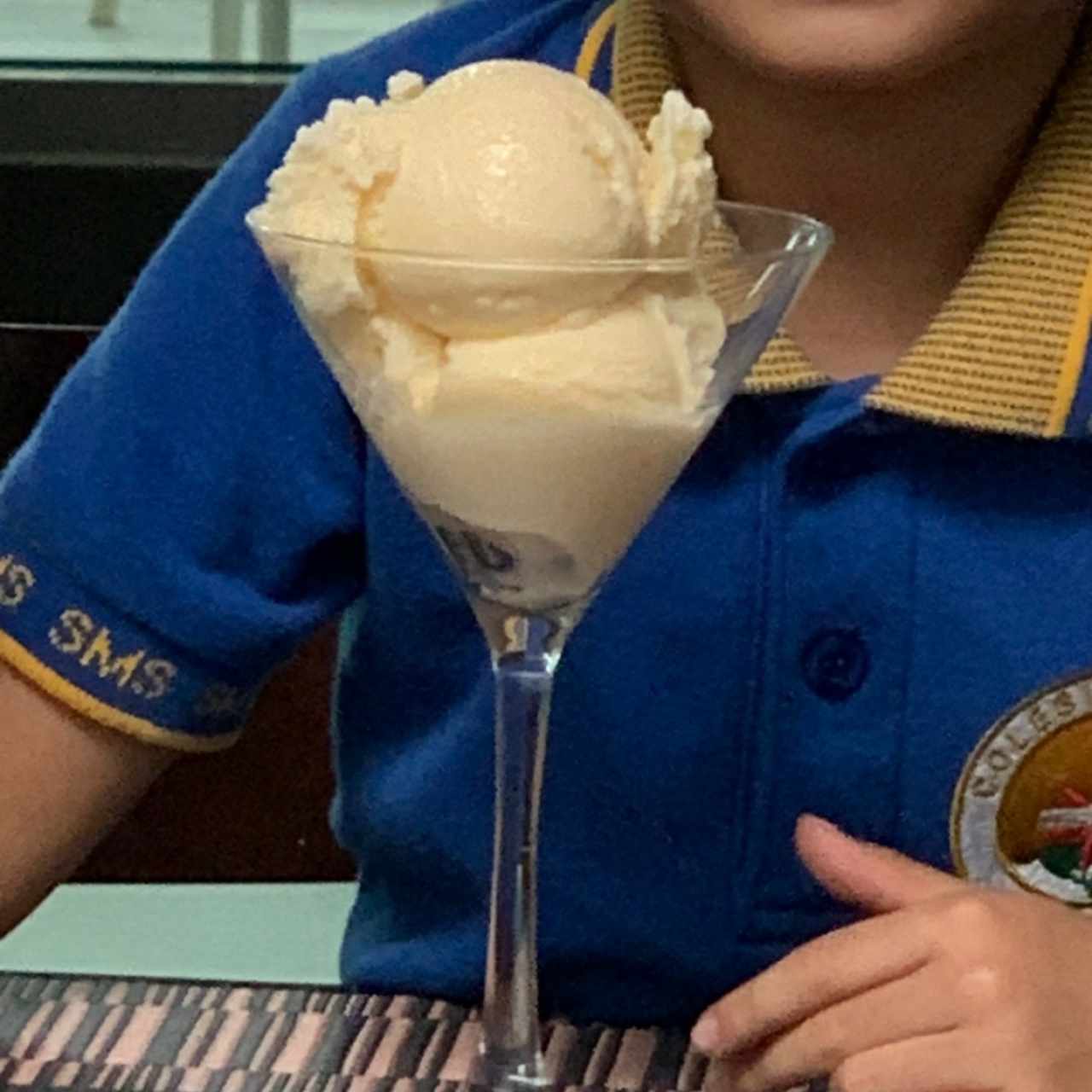 Copa de Helado de Vainilla