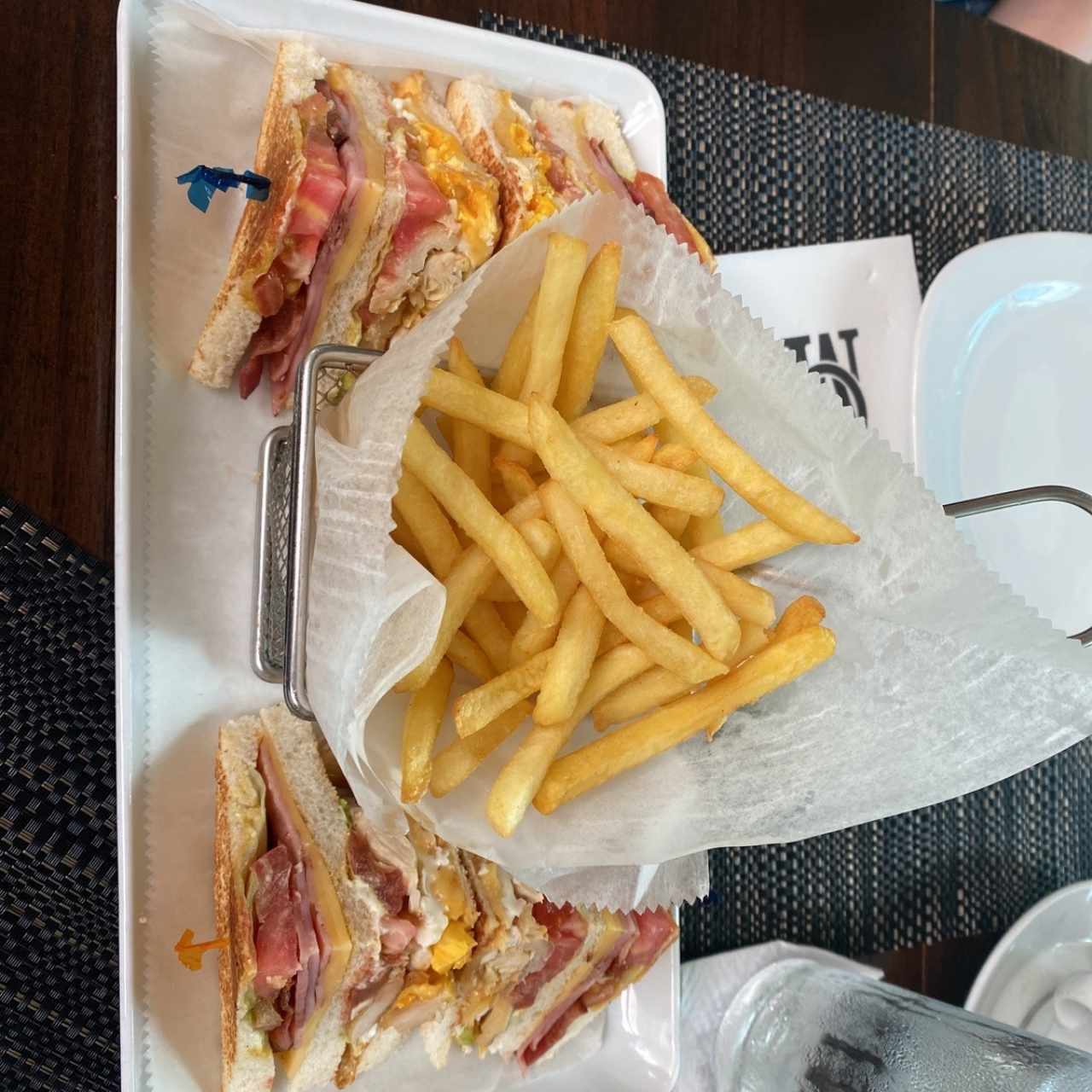 Emparedados - Club sandwich