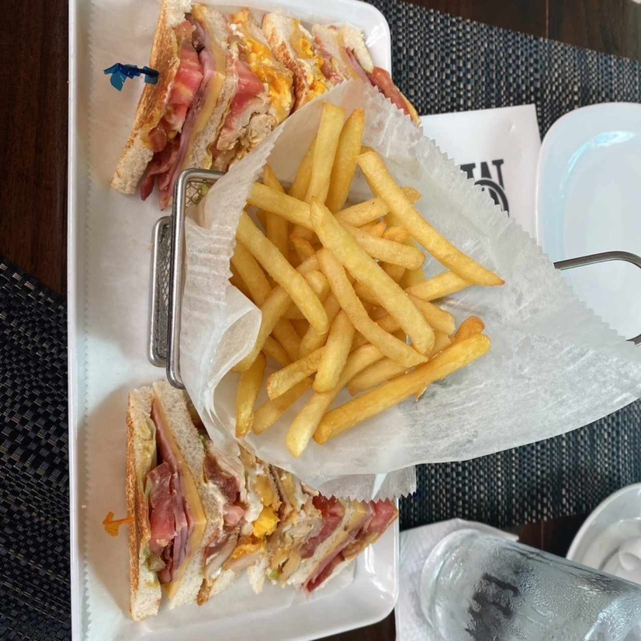 Emparedados - Club sandwich