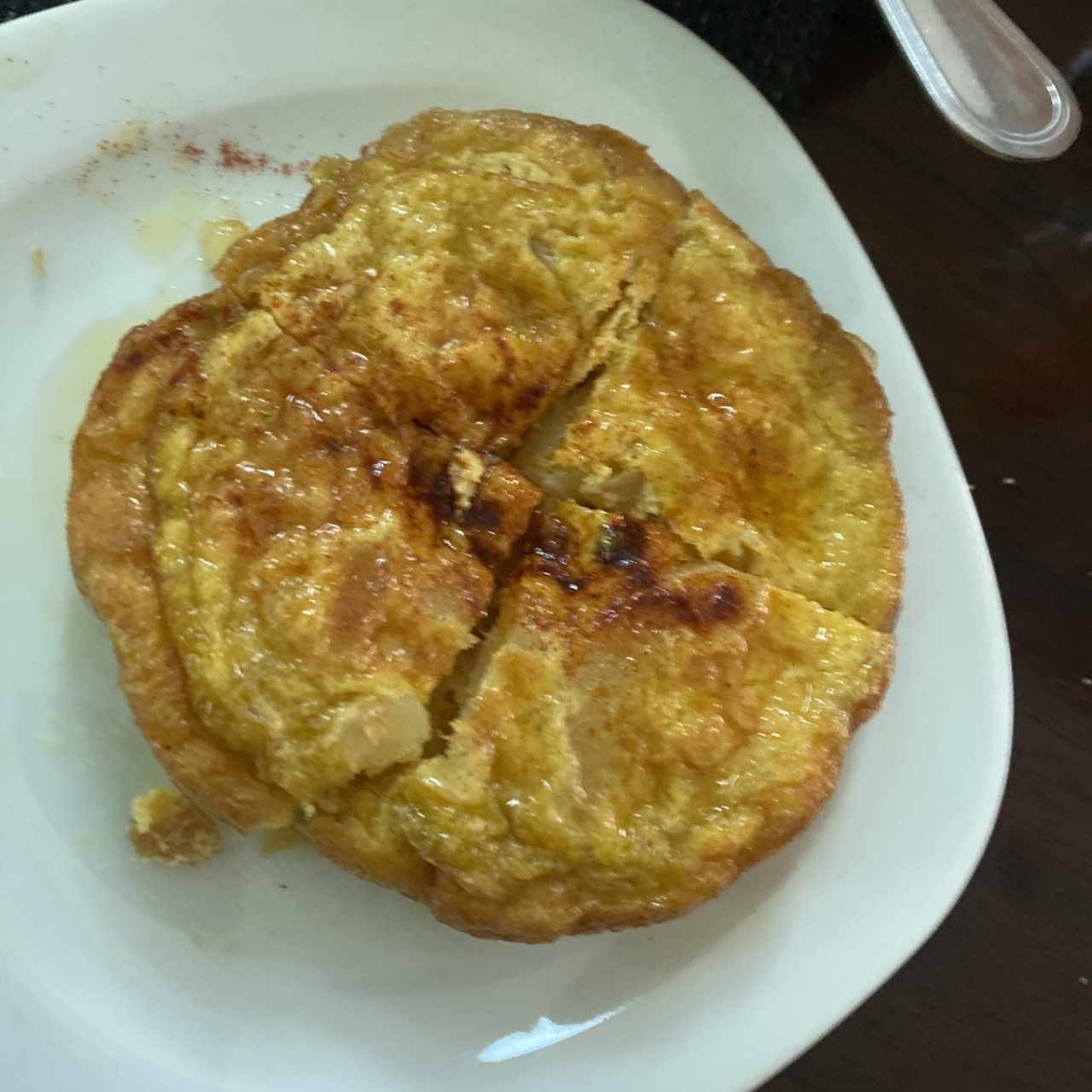 Entrantes calientes - Tortilla española tradicional