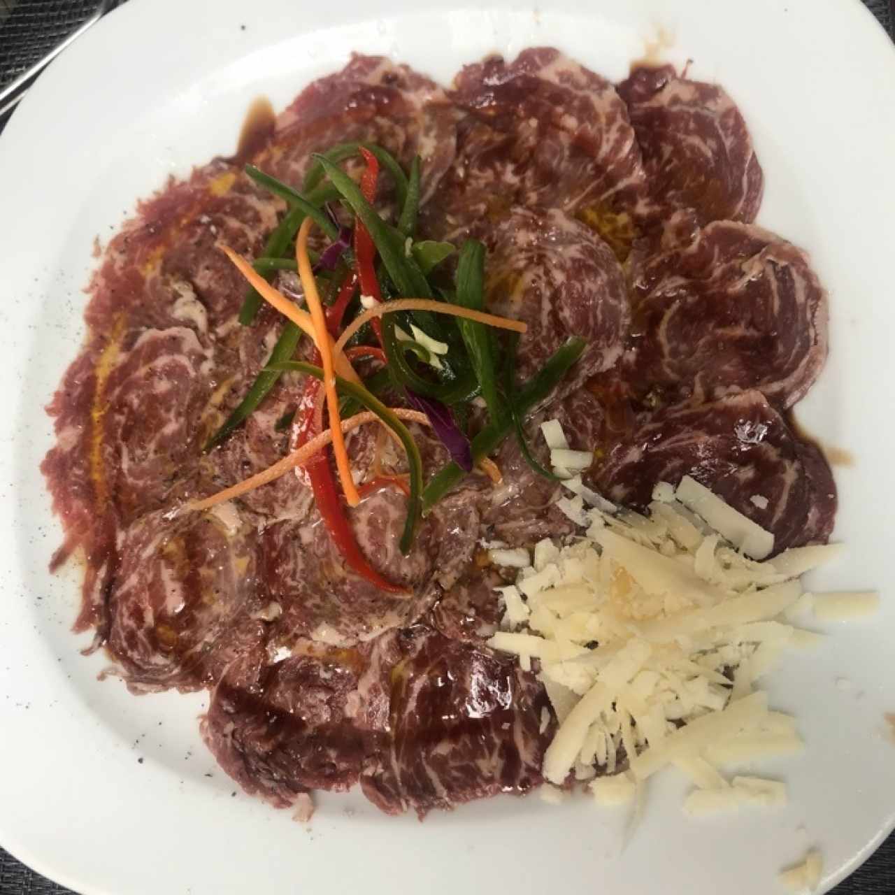 carpaccio de entraña