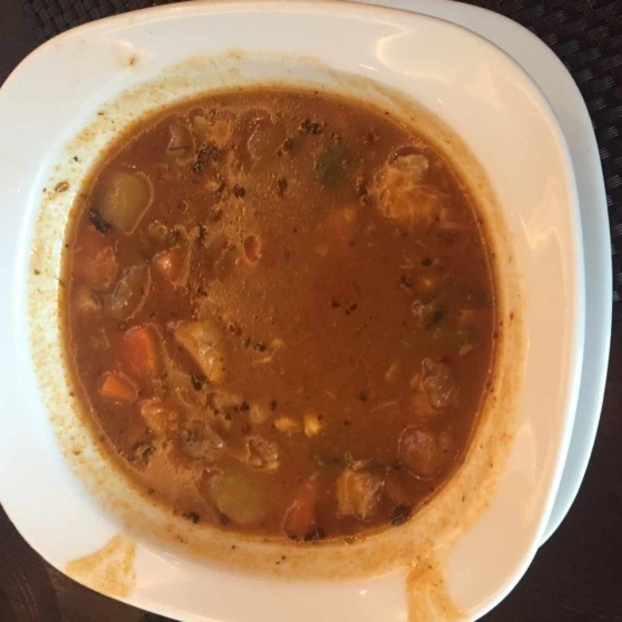 sopa de mariscos