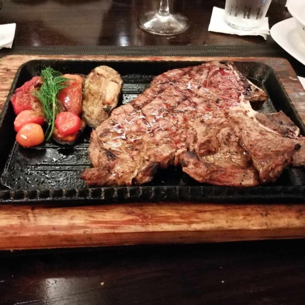 T-bone steak