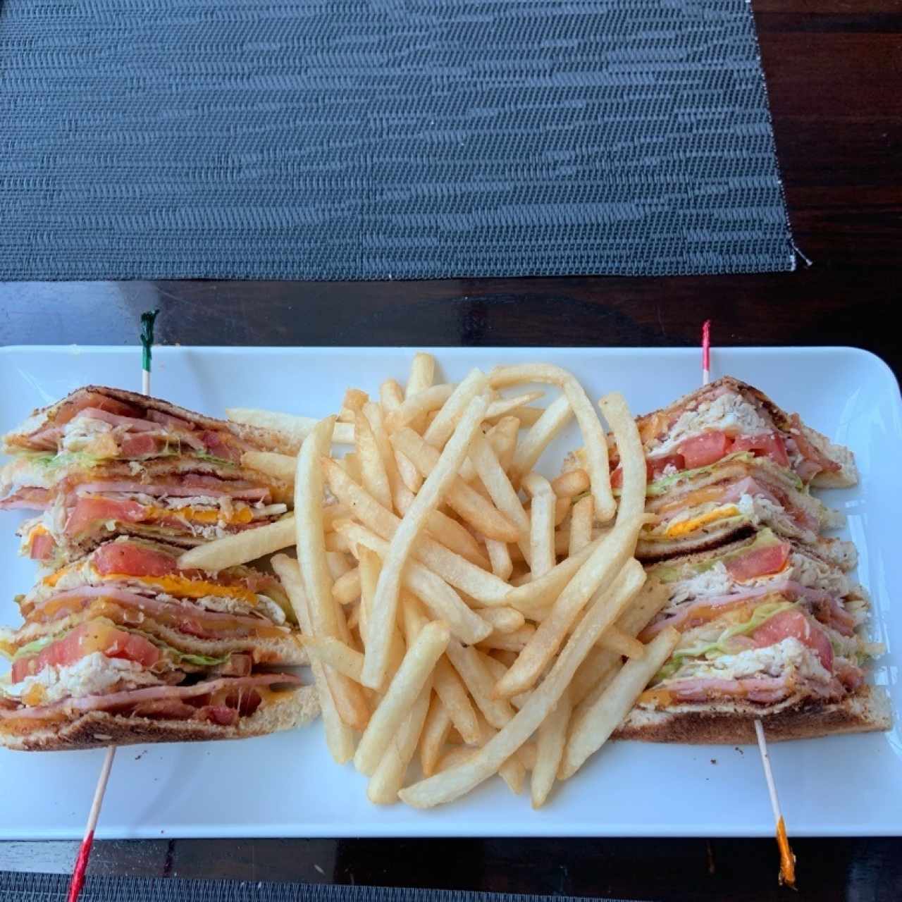 Emparedados - Club sandwich