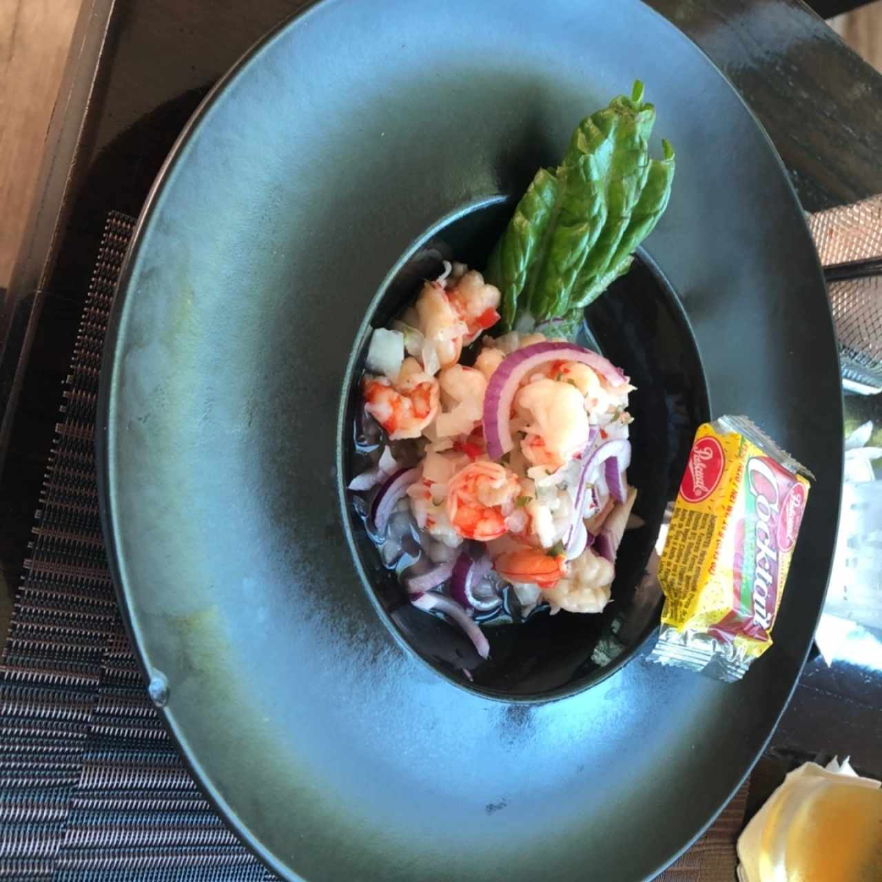 Entrantes fríos - Ceviche de camarón