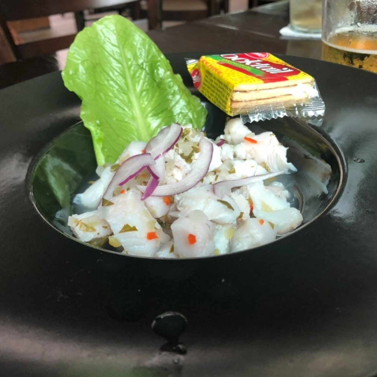 Entrantes fríos - Ceviche panameño clásico