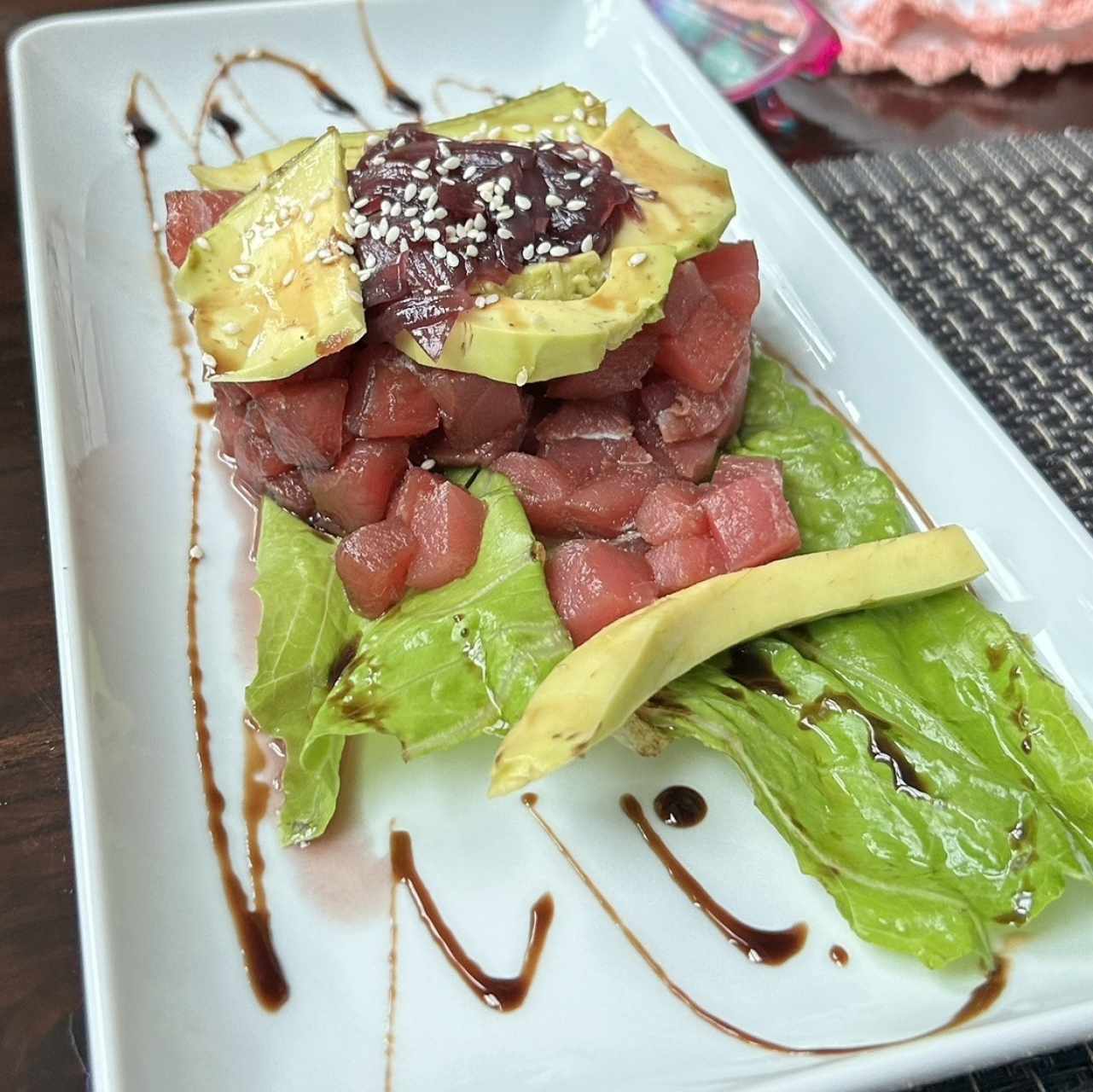 Entrantes fríos - Tuna tartare