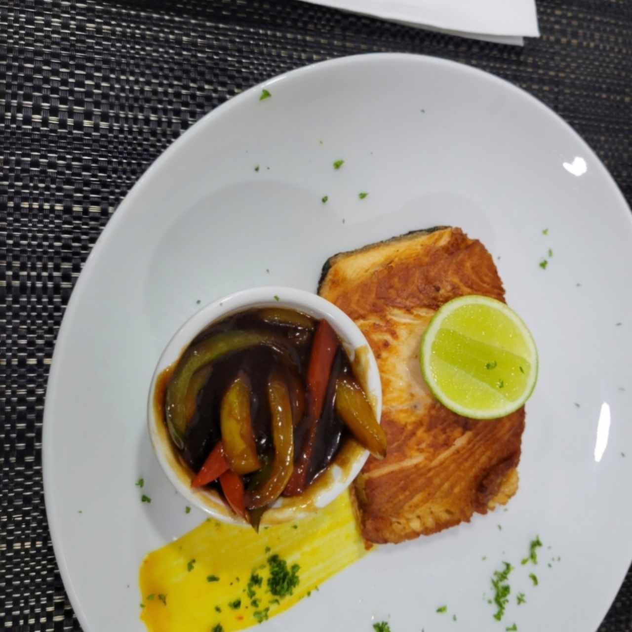 Salmón a la Plancha