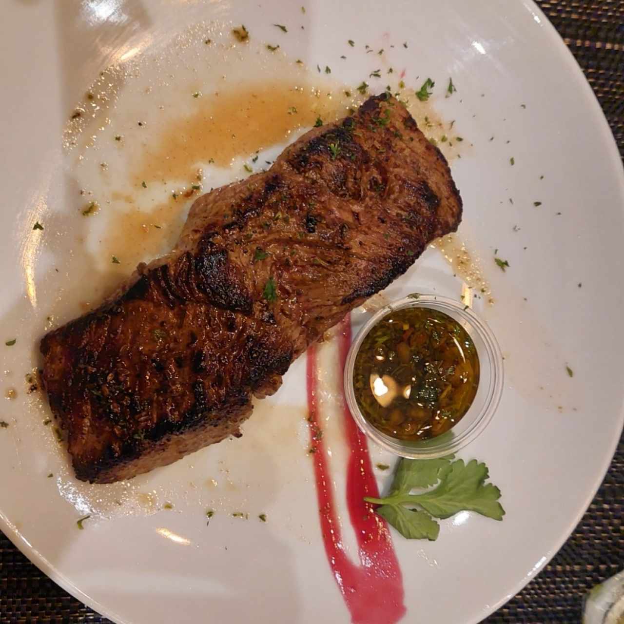 Filete de res Café Madero