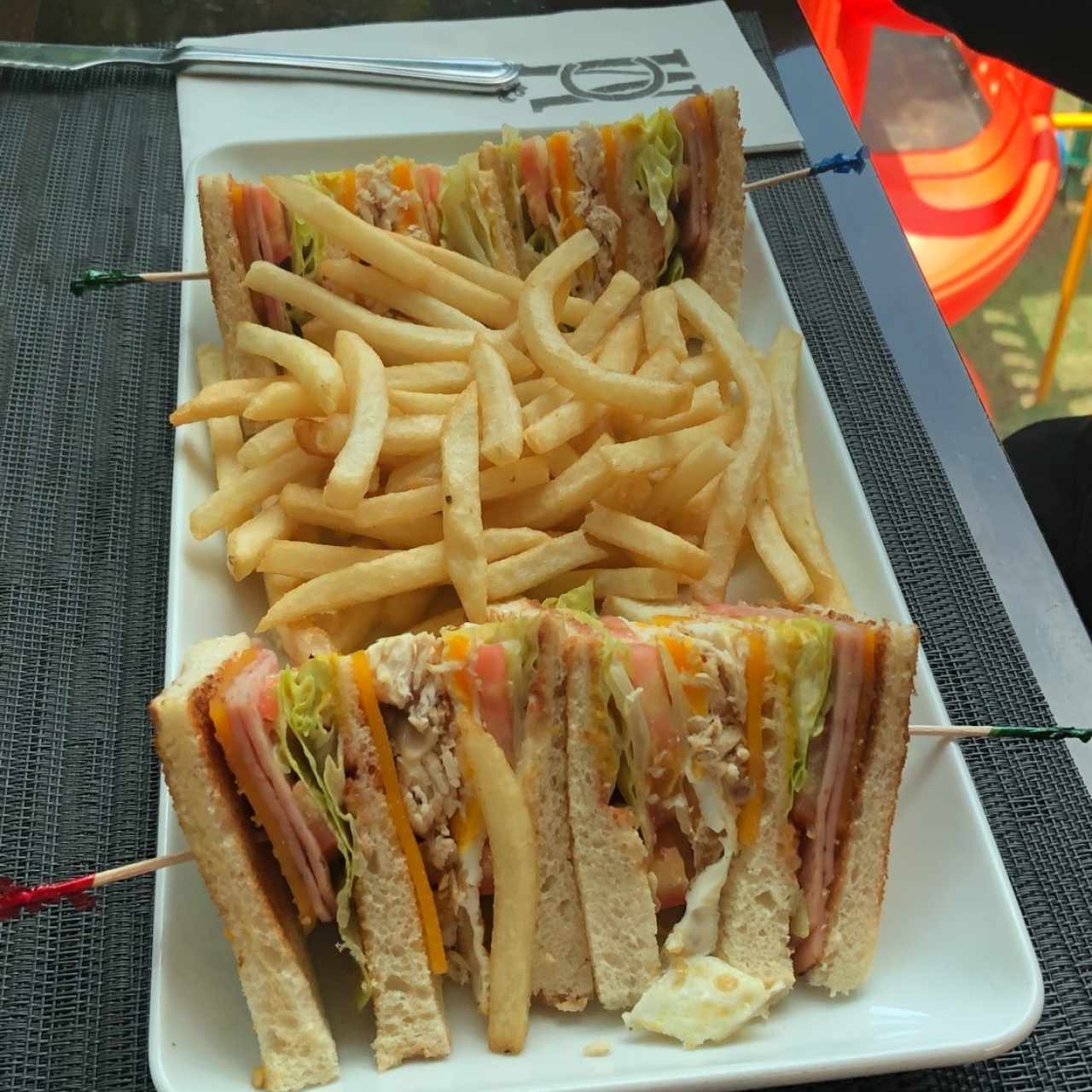 Emparedados - Club sandwich