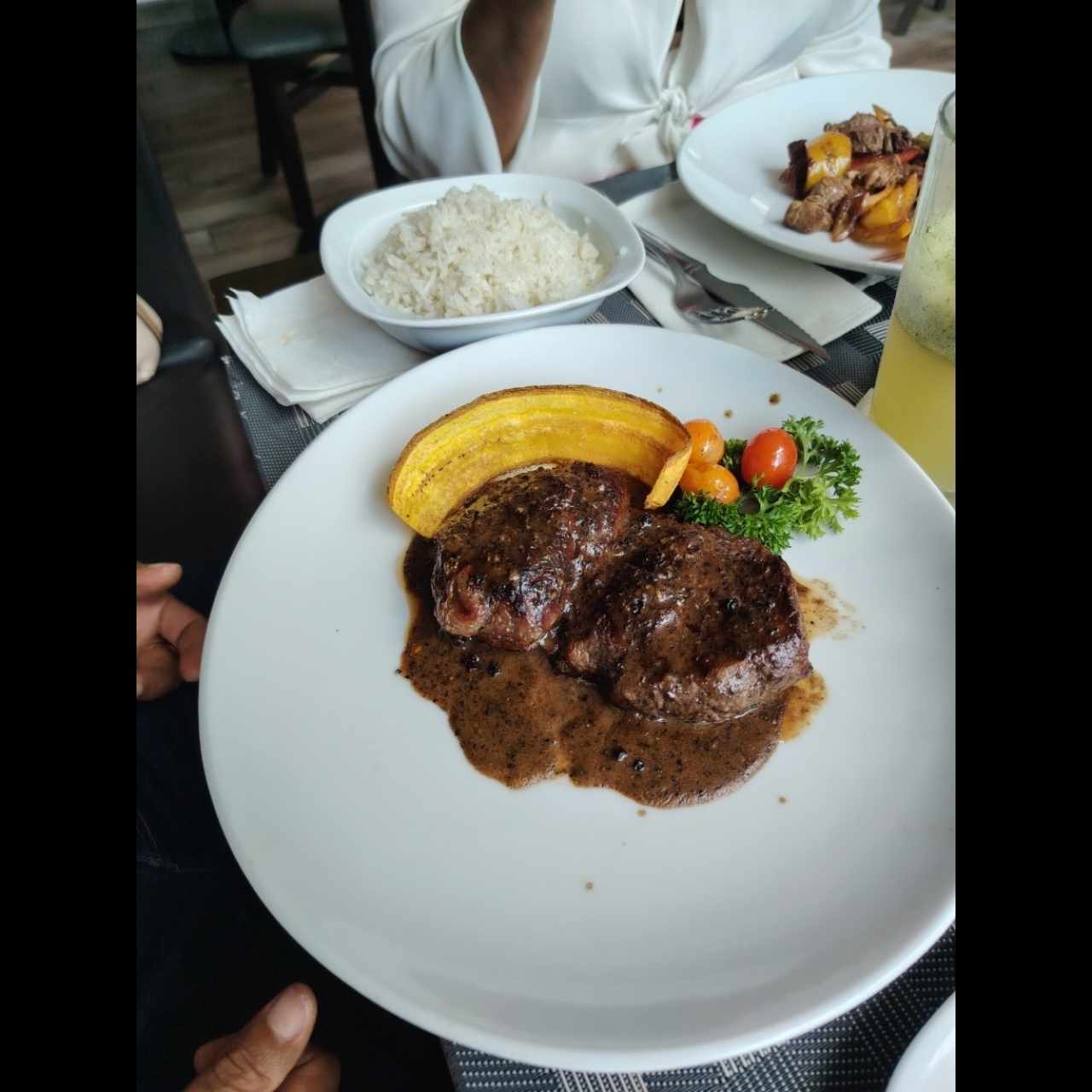 Carne a la pimienta 