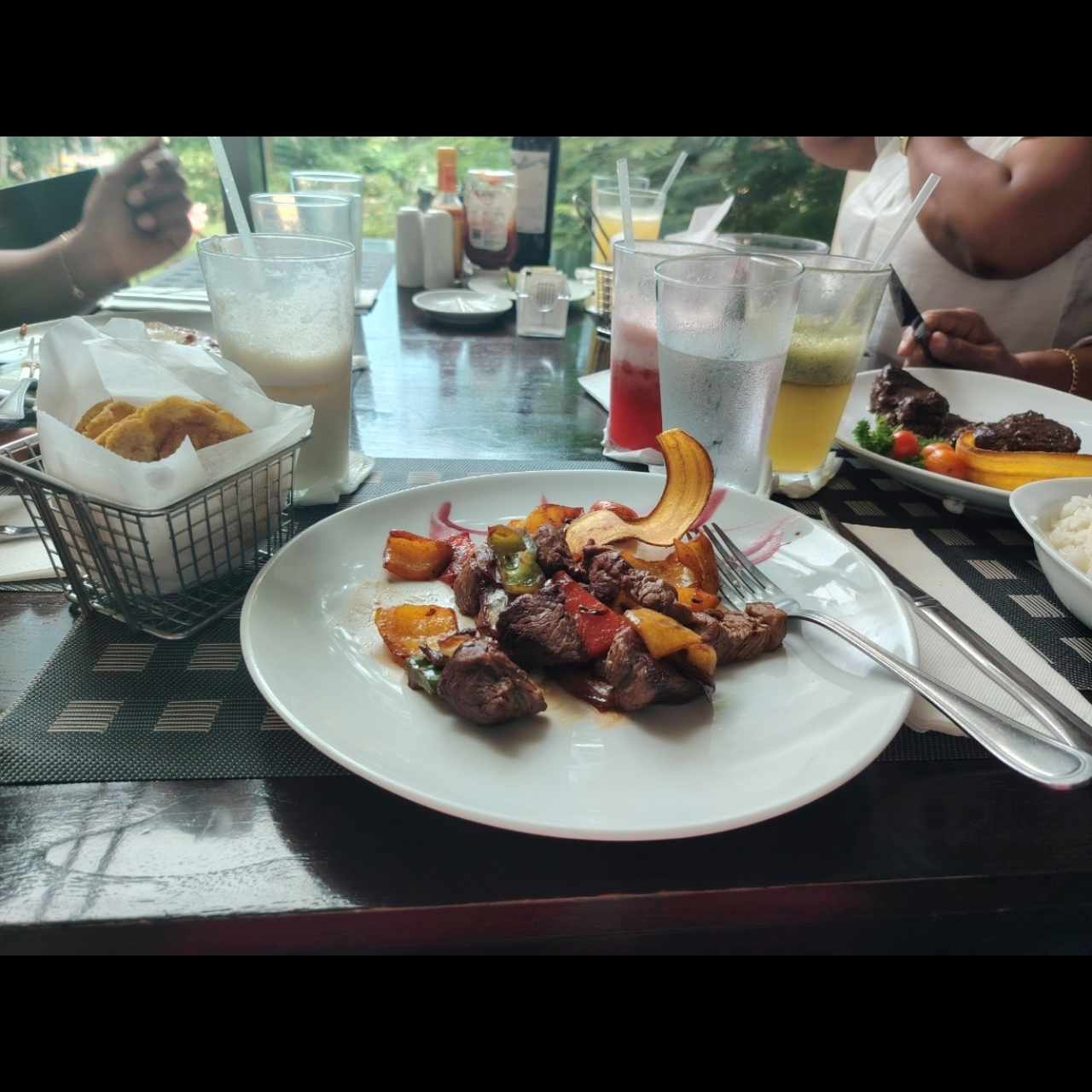 Filete de res salteado