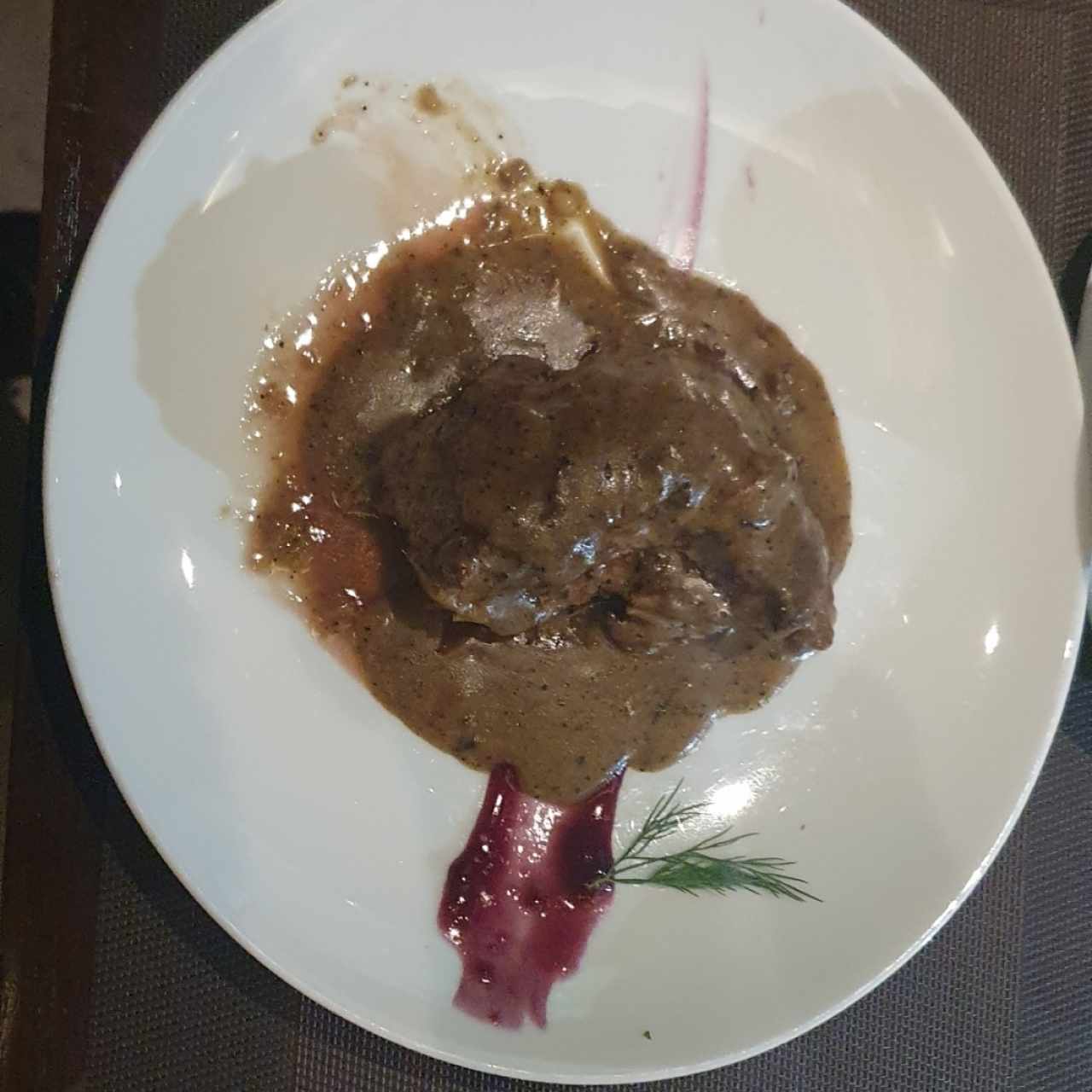 Filete a la pimienta