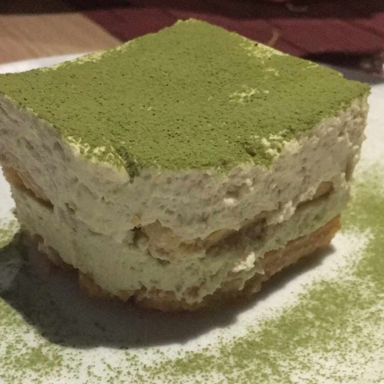 tiramisu te verde