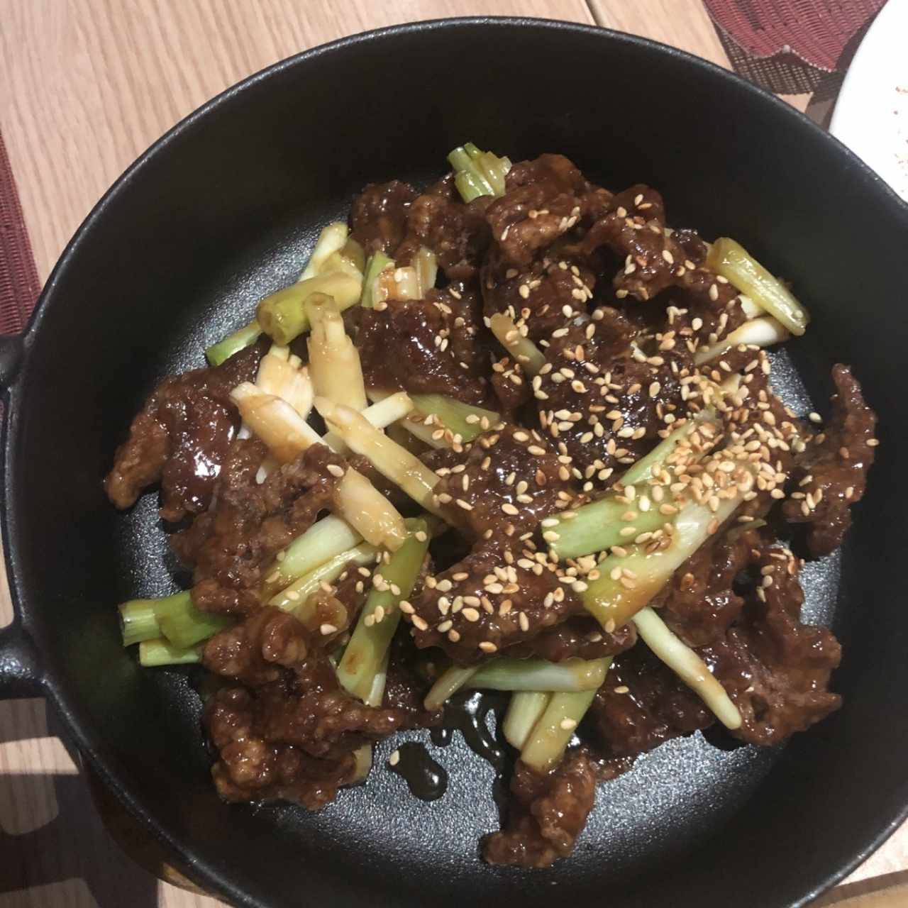 Mongolian beef