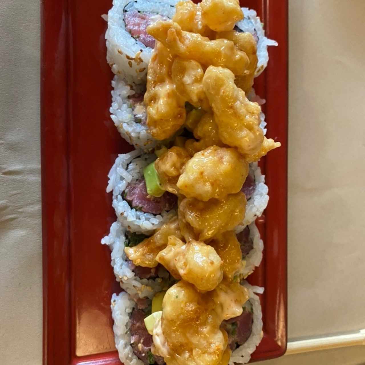 Rolls Tempurizados - Rock Shrimp Roll