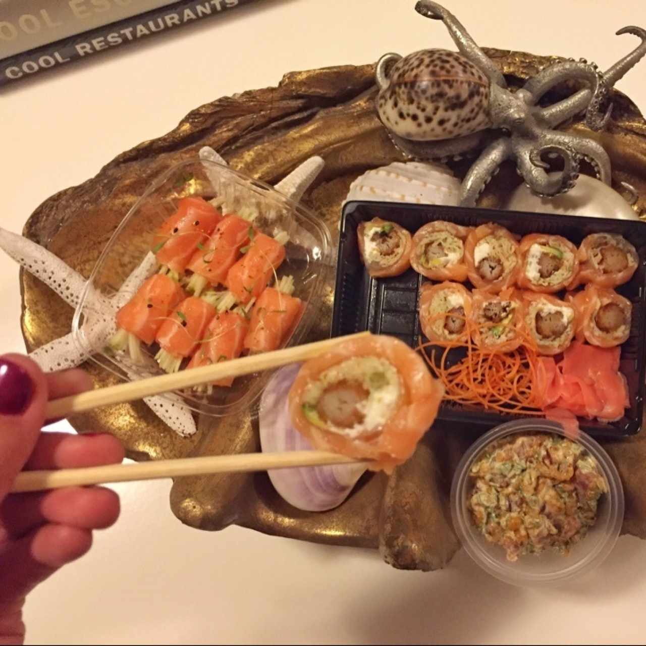 sushi delivery! 