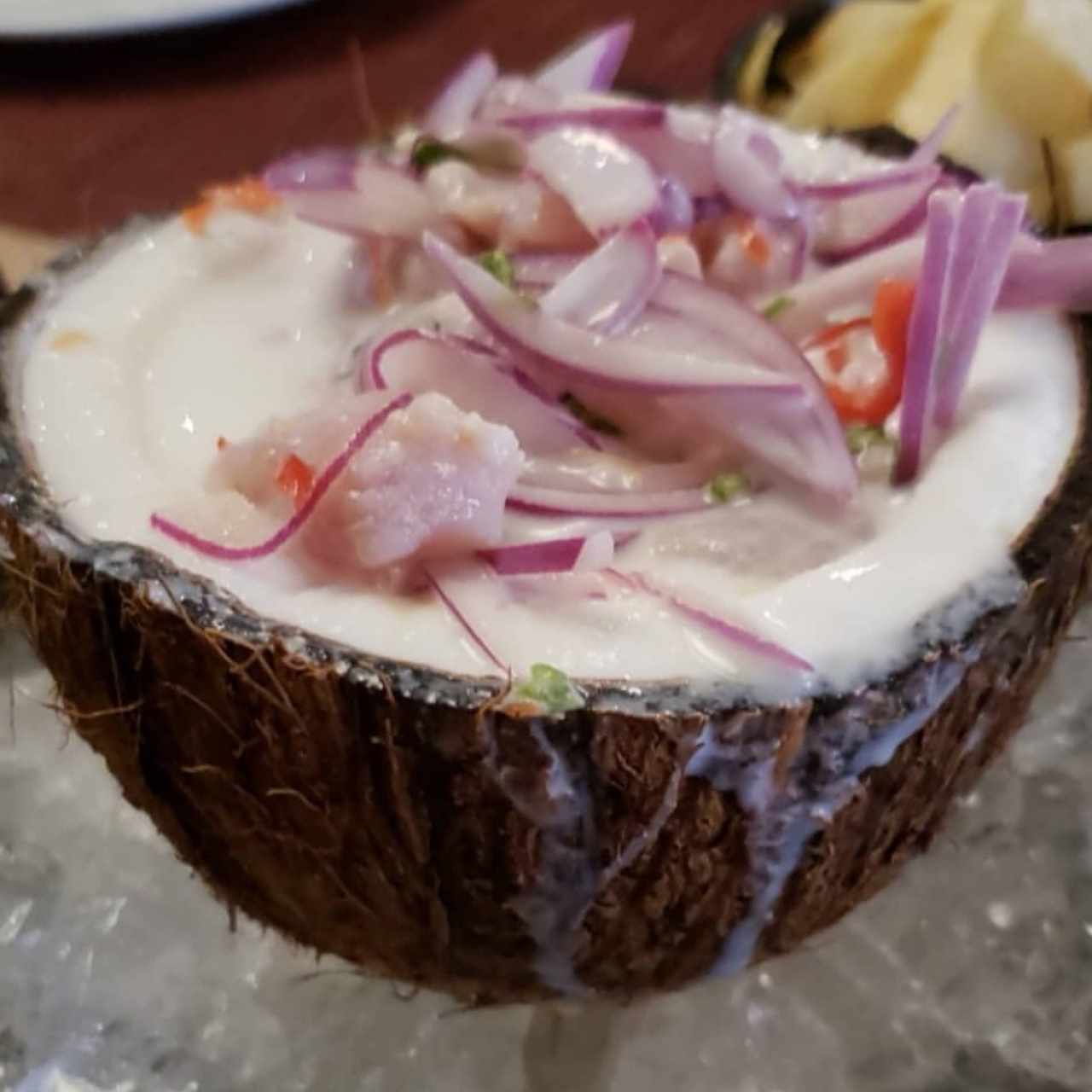 Ceviche Coco Loco