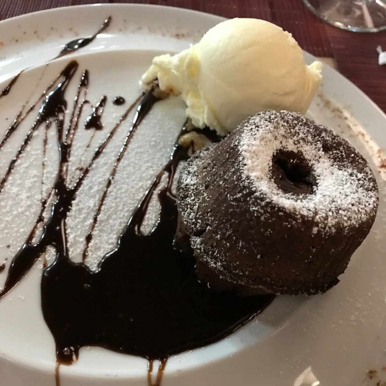 Postres - Fondant de chocolate