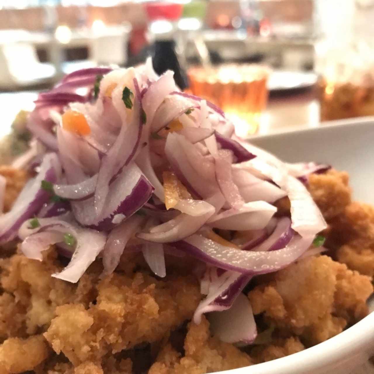 Ceviche frito