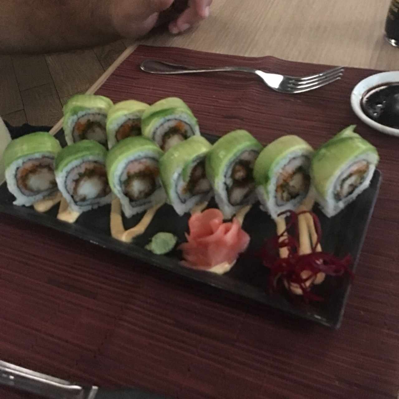 Rolls tempurizados - Dragón especial