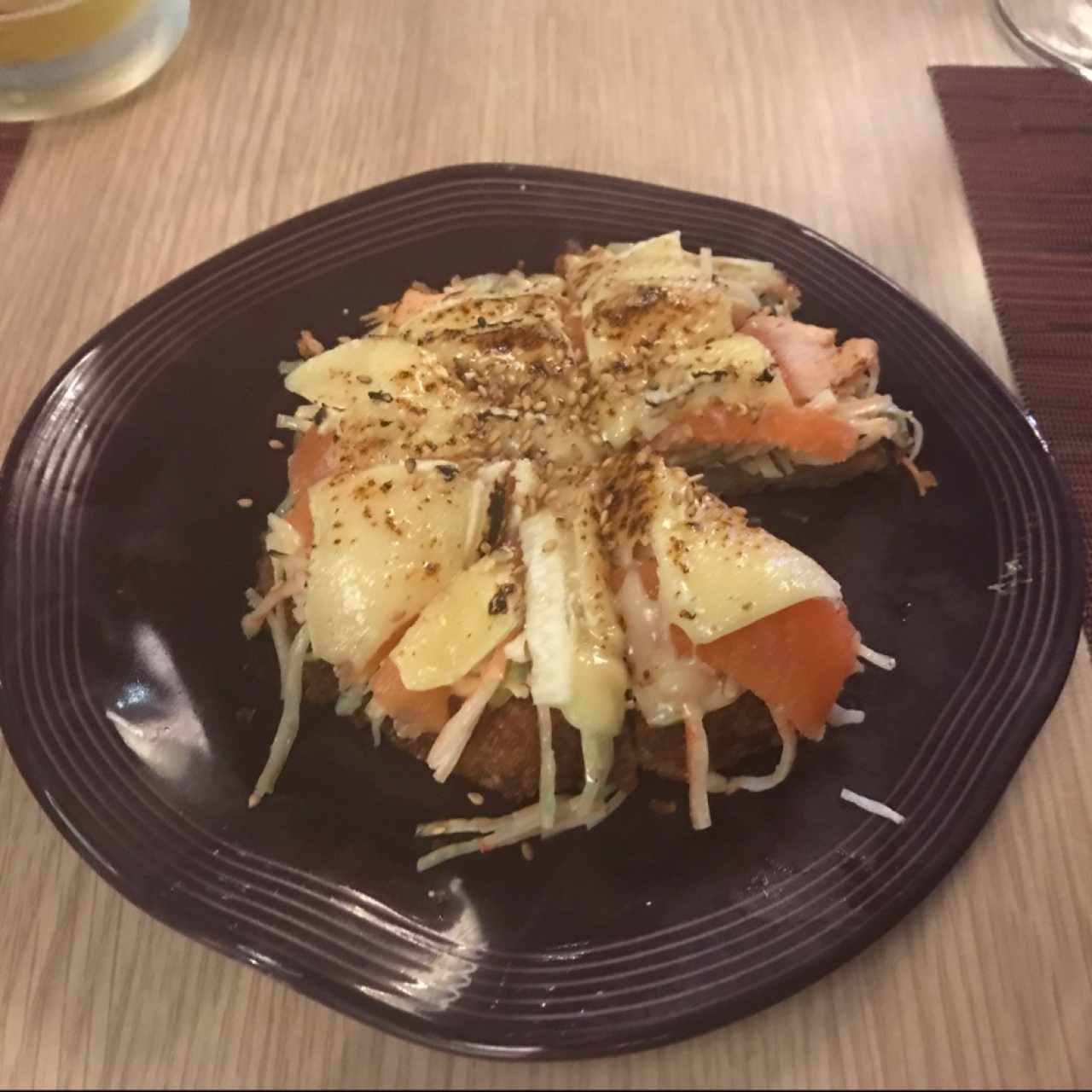 sushi pizza