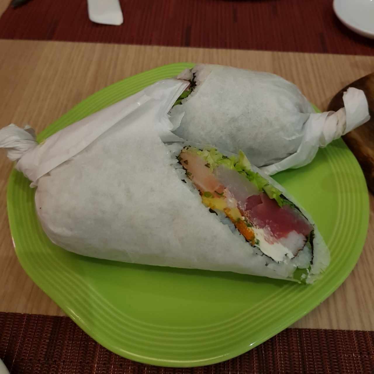 burrito de sushi