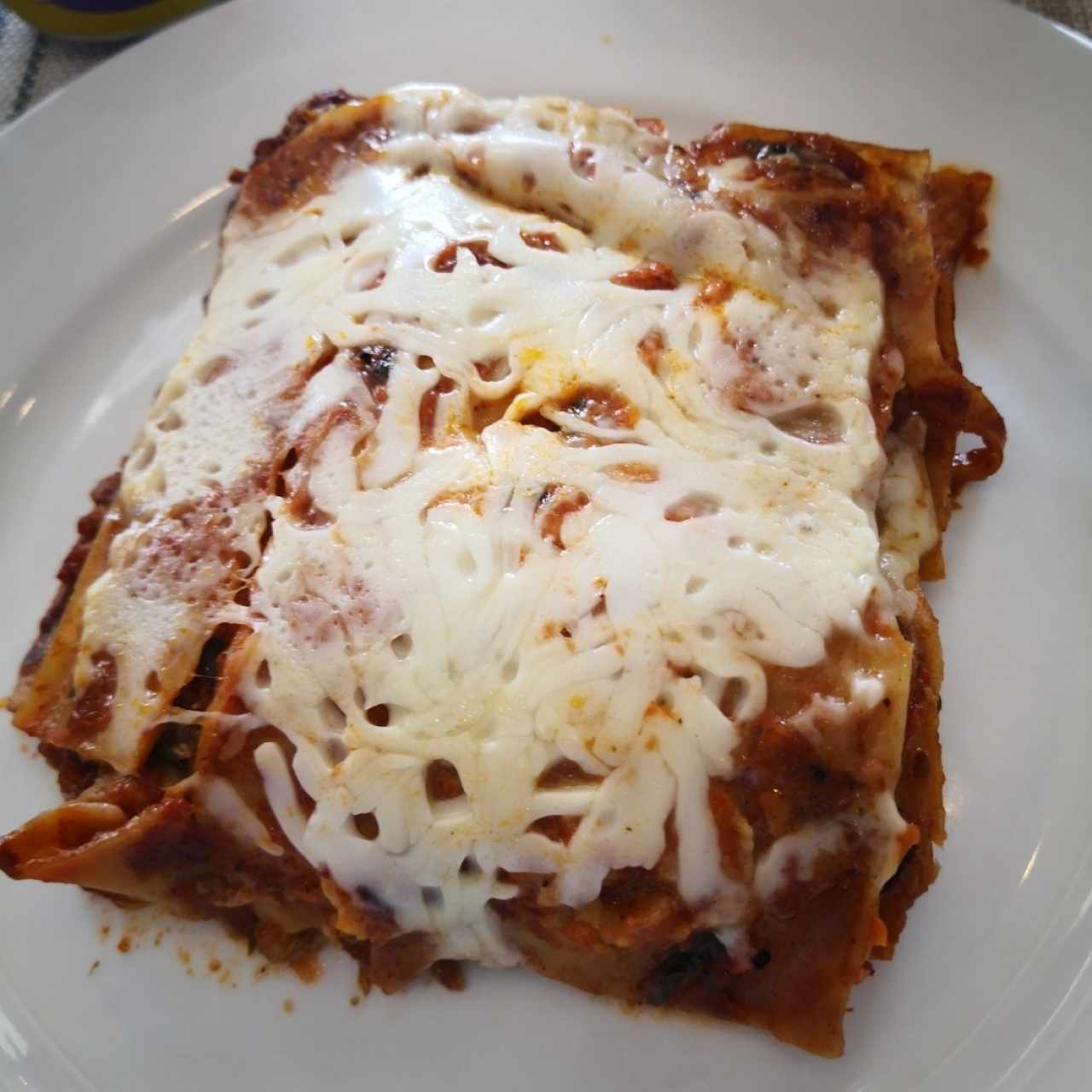 lasagna de pollo